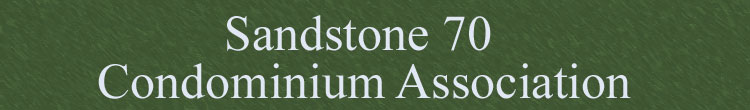 header: Sandstone 70 Condominium Association 
